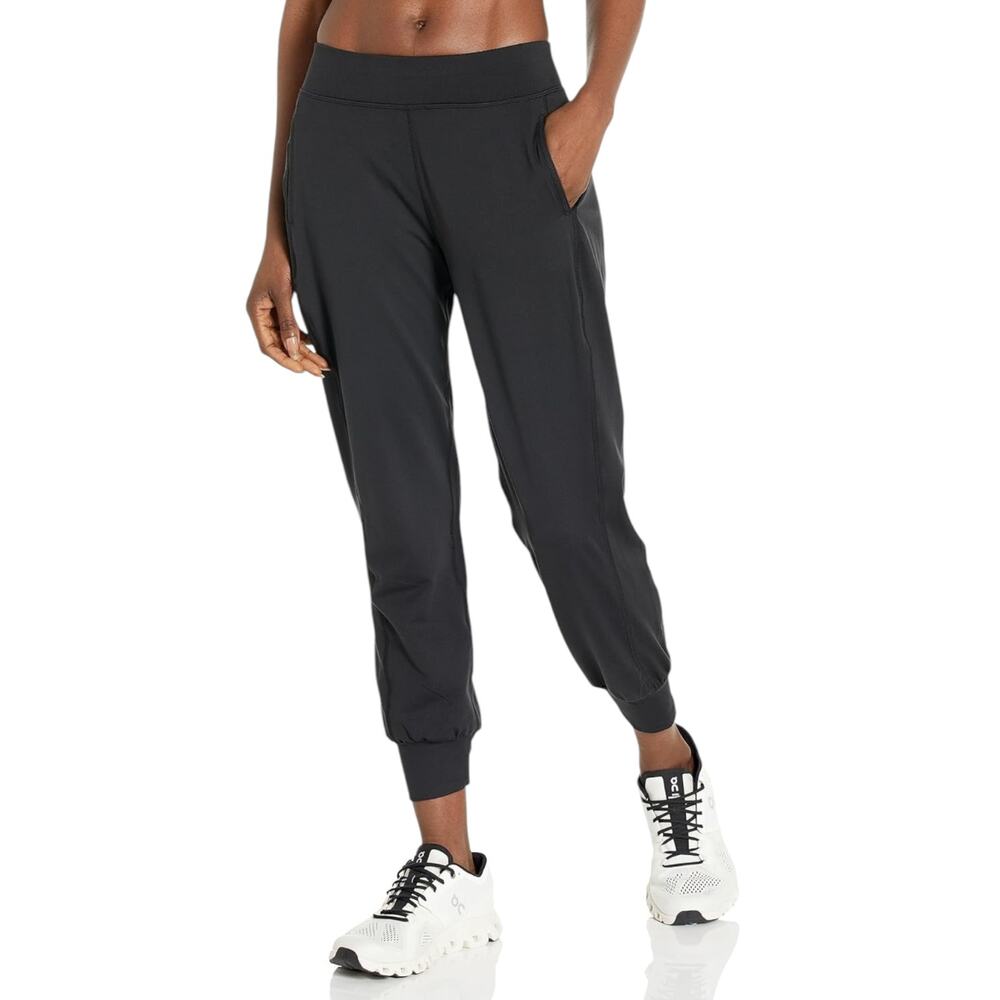 Sweaty Betty Yoga Jogger Crop Black Athletic Activewear Workout Pants size XL